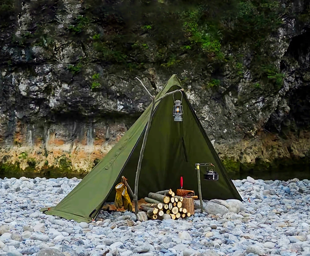 Style of camping tent.