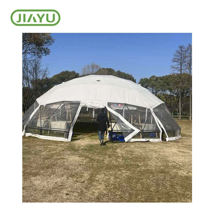 Windproof Tactical Geodesic Base Camp Tent